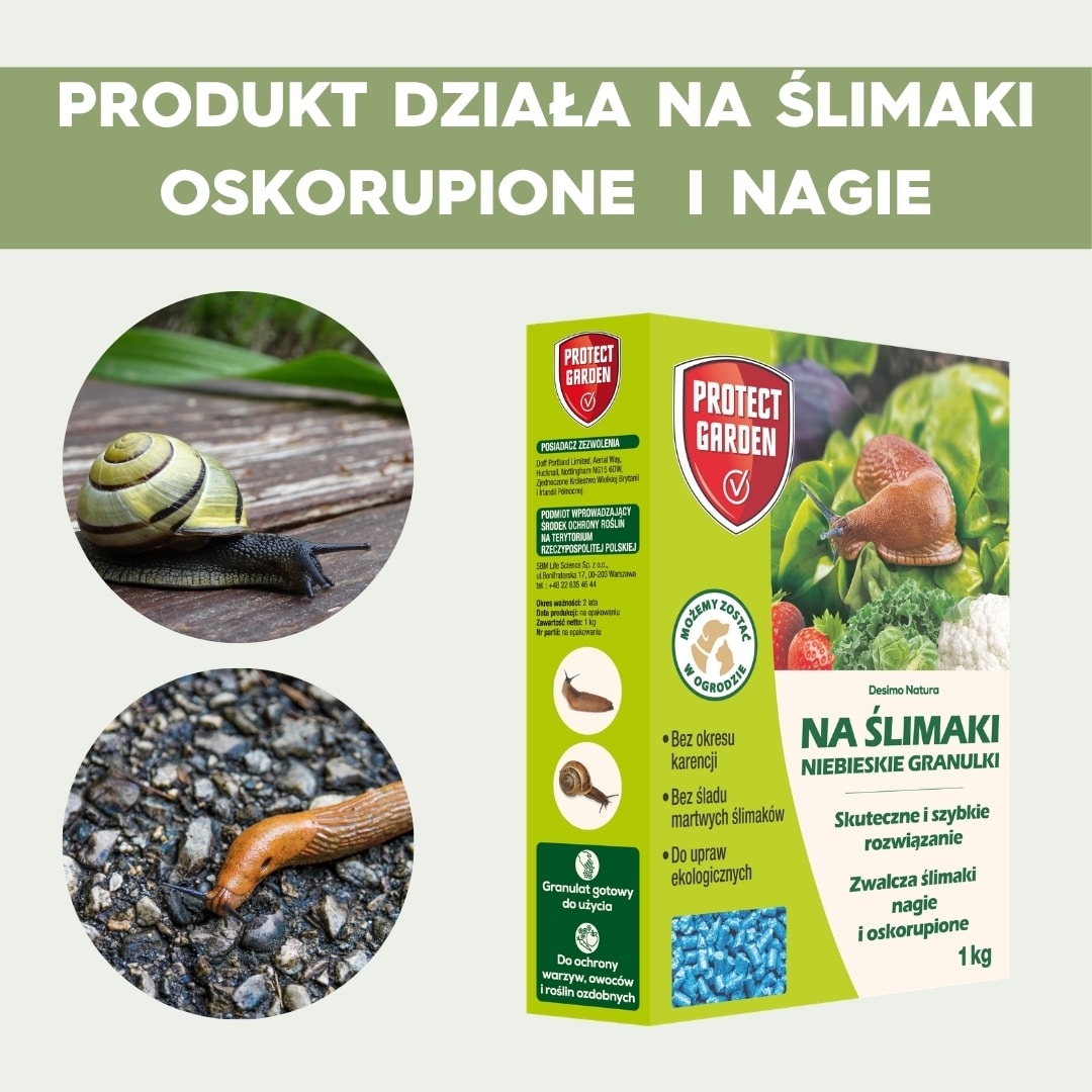 działanie na ślimaki oskorupione i nagie