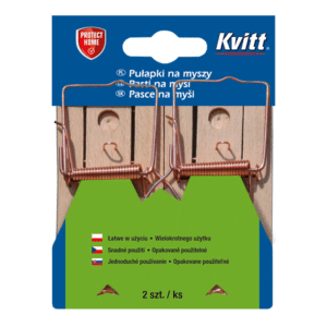 Protect Home - Pułapka drewniana na myszy – 2 sztuki